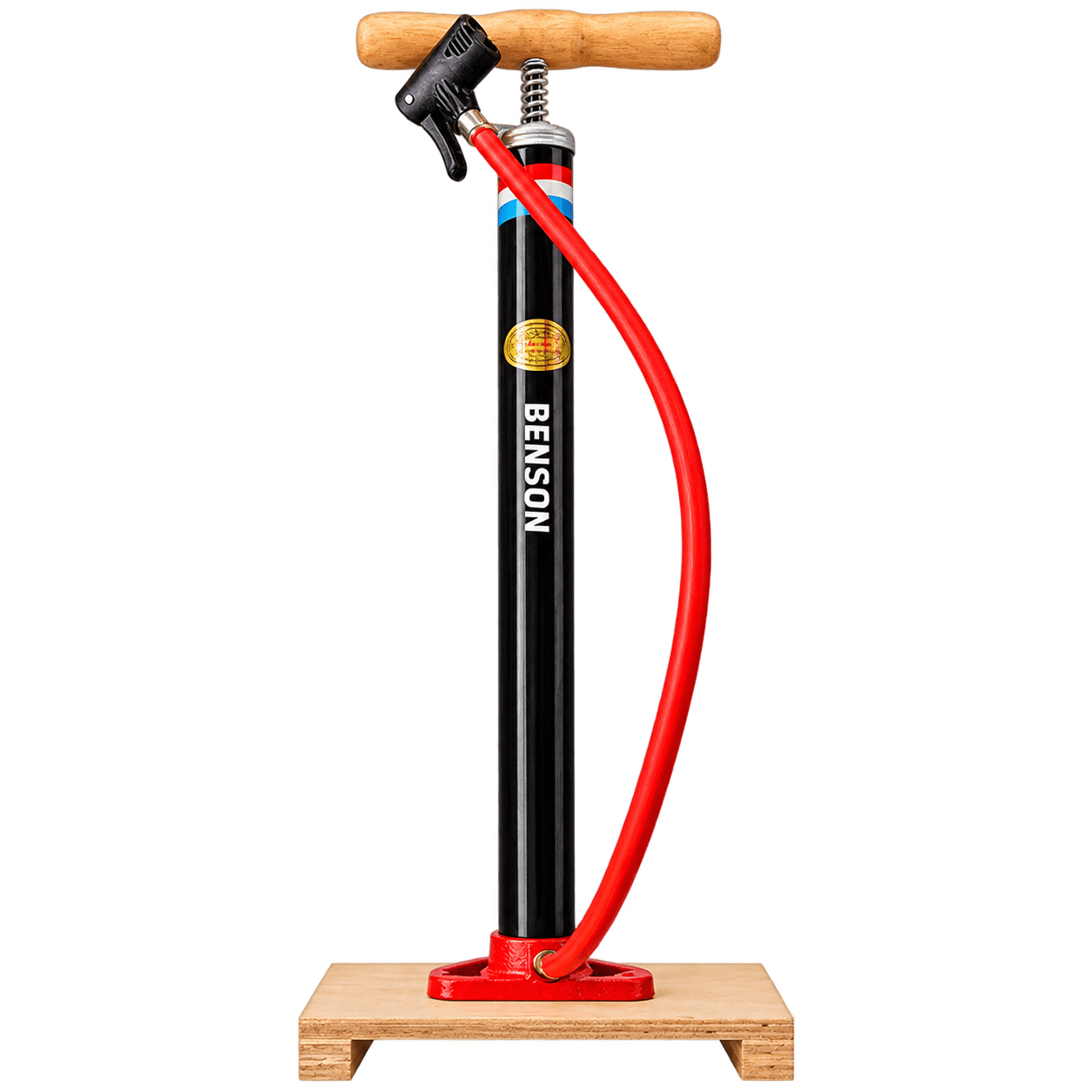 Benson Holland Fietspomp 60 cm – Dunlop, Houten Voet