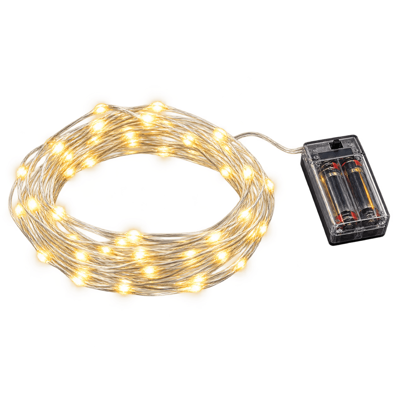 LED-Lichtslinger 4 m met 40 Leds – Warm Wit en Timer