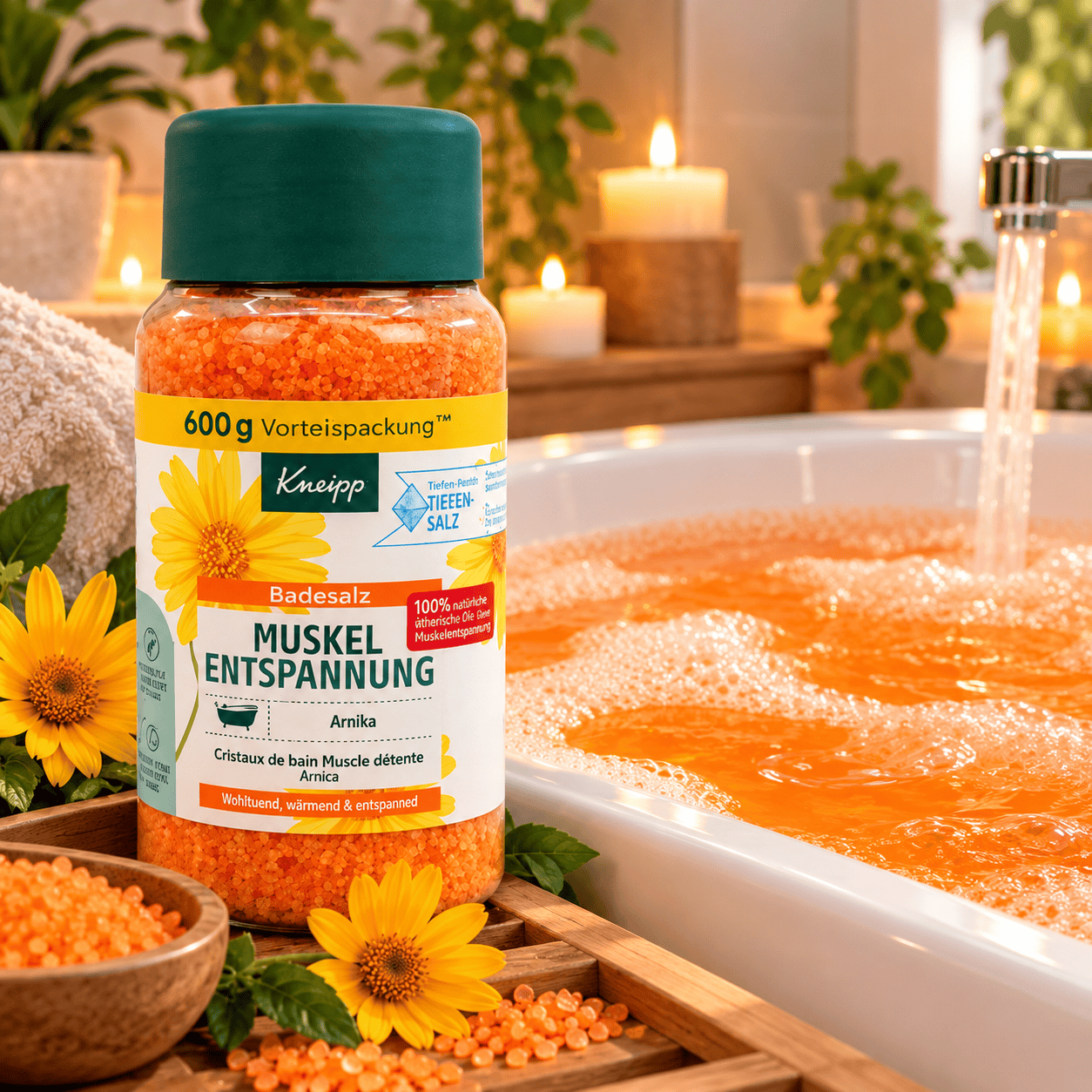 Kneipp Badkristallen Spierontspanning – 600 g