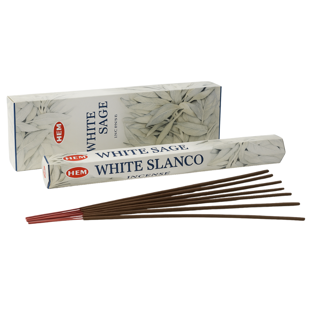 White Sage wierook Hem
