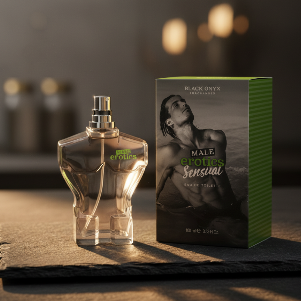 Black Onyx Eau de Toilette Male Erotics Sensueel voor Mannen 100 ml