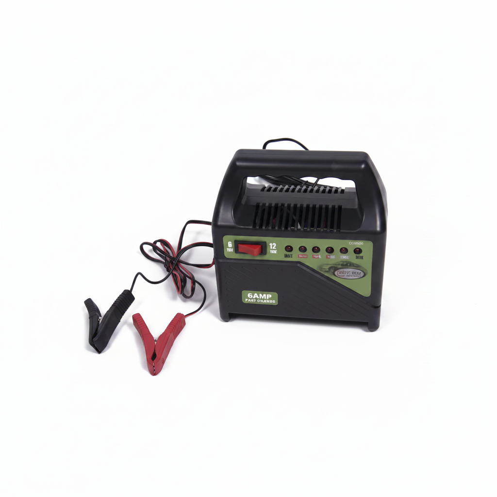 Acculader 220-240V / 6-12V / 6A