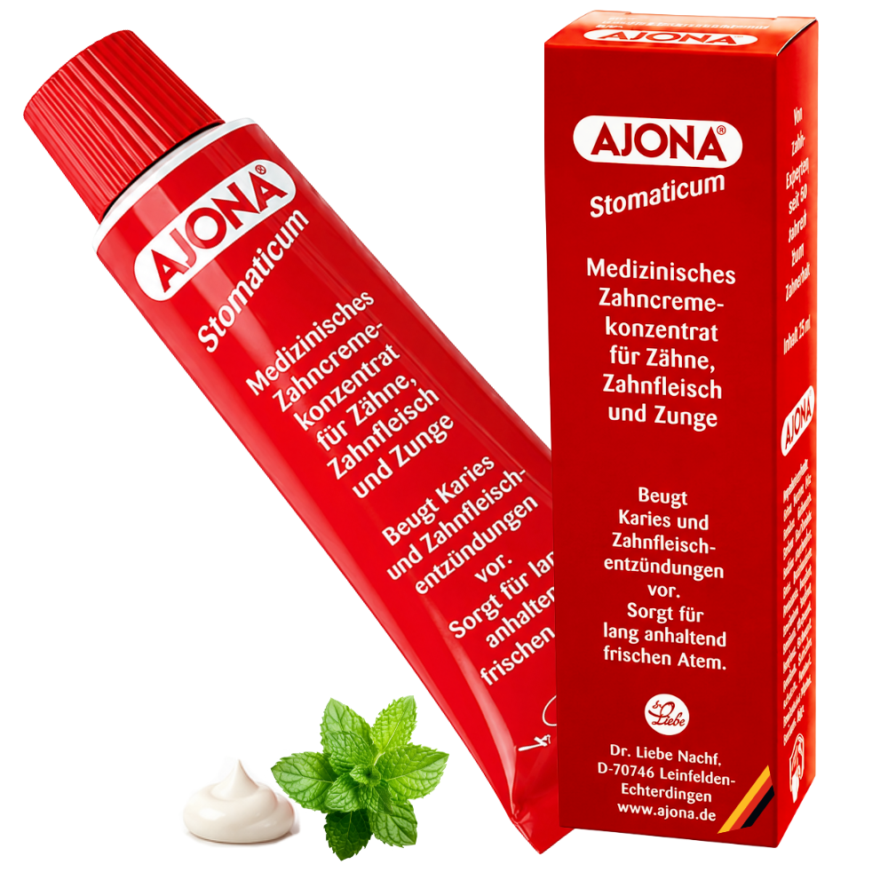 Ajona Stomaticum Tandpastaconcentraat 25ml — Anti-Cariës & Gezond Tandvlees