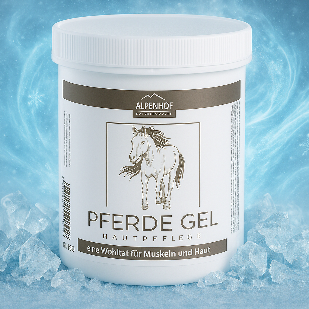 Alpenhof Pferde Gel - originele pot met verkoelend effect