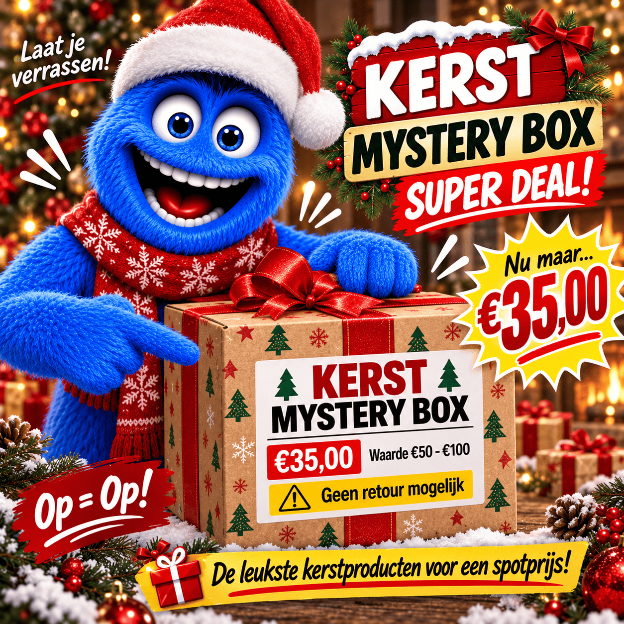 Magazijn Opruiming Mystery Box | Waarde €50-€100