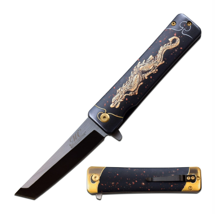 Master Collection | The Golden Dragon Tanto | Zakmes