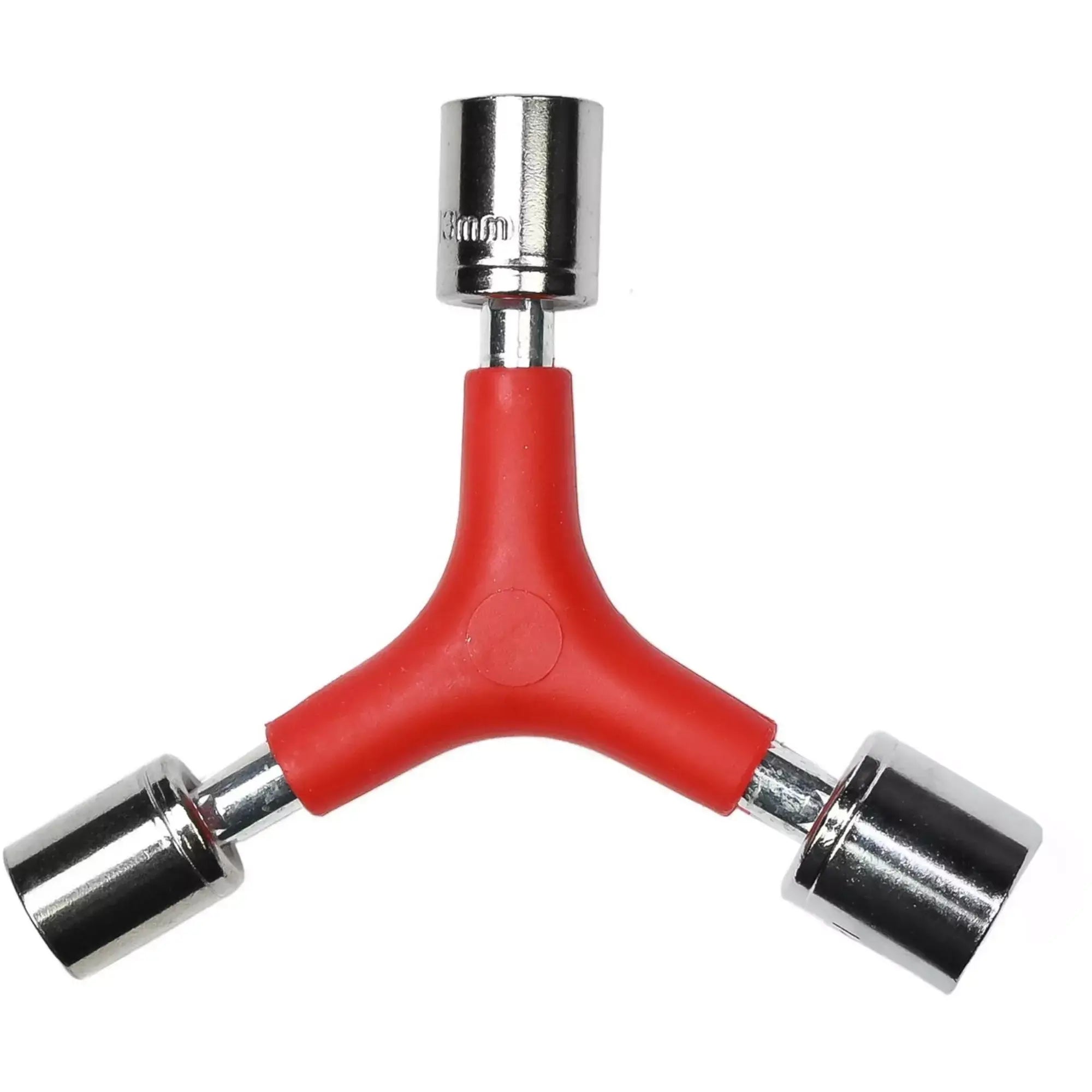 Benson Dopsleutel 3-weg 8/9/10 mm – Comfortabel handvat – Rood