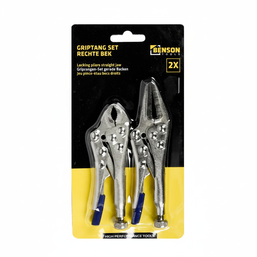 Griptang set 2 dlg mini rechte bek