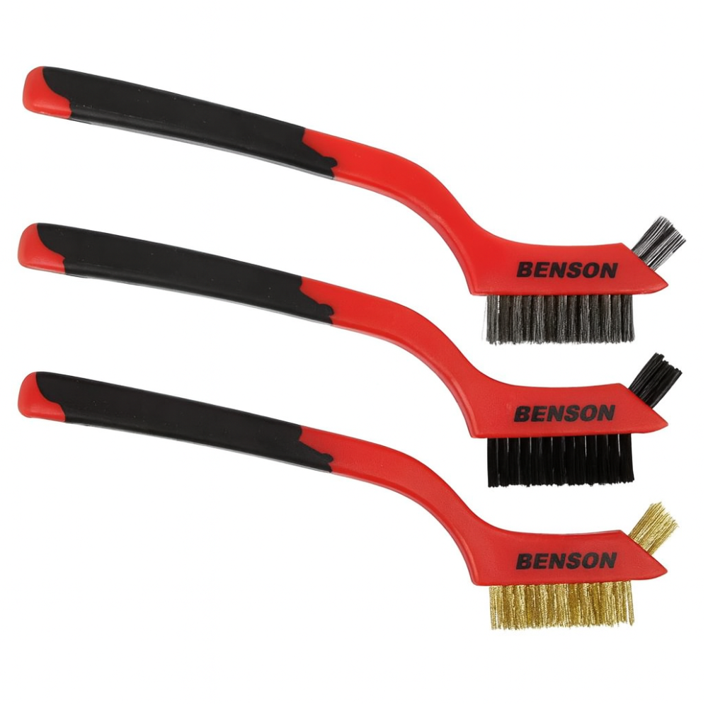 Benson Staalborstels 3 delig Multi Profi