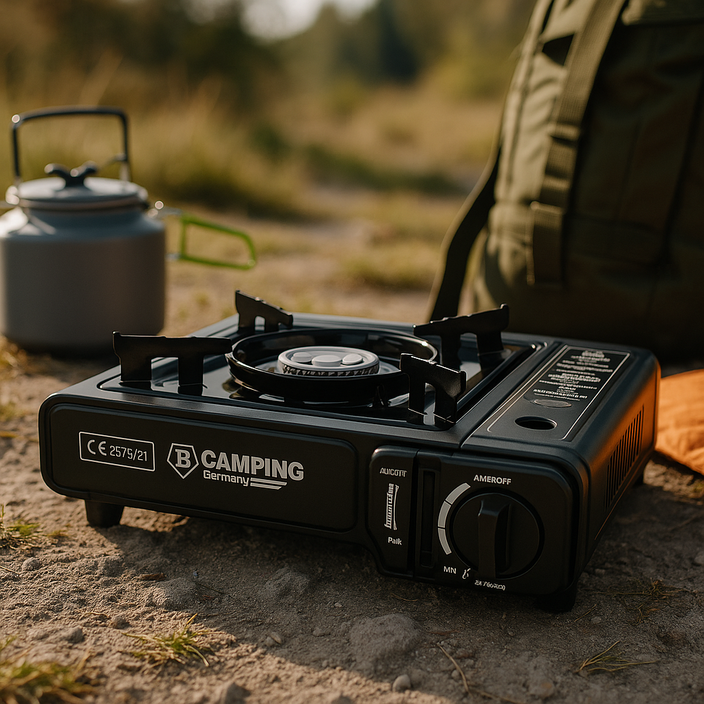 Camping Kooktoestel Banner