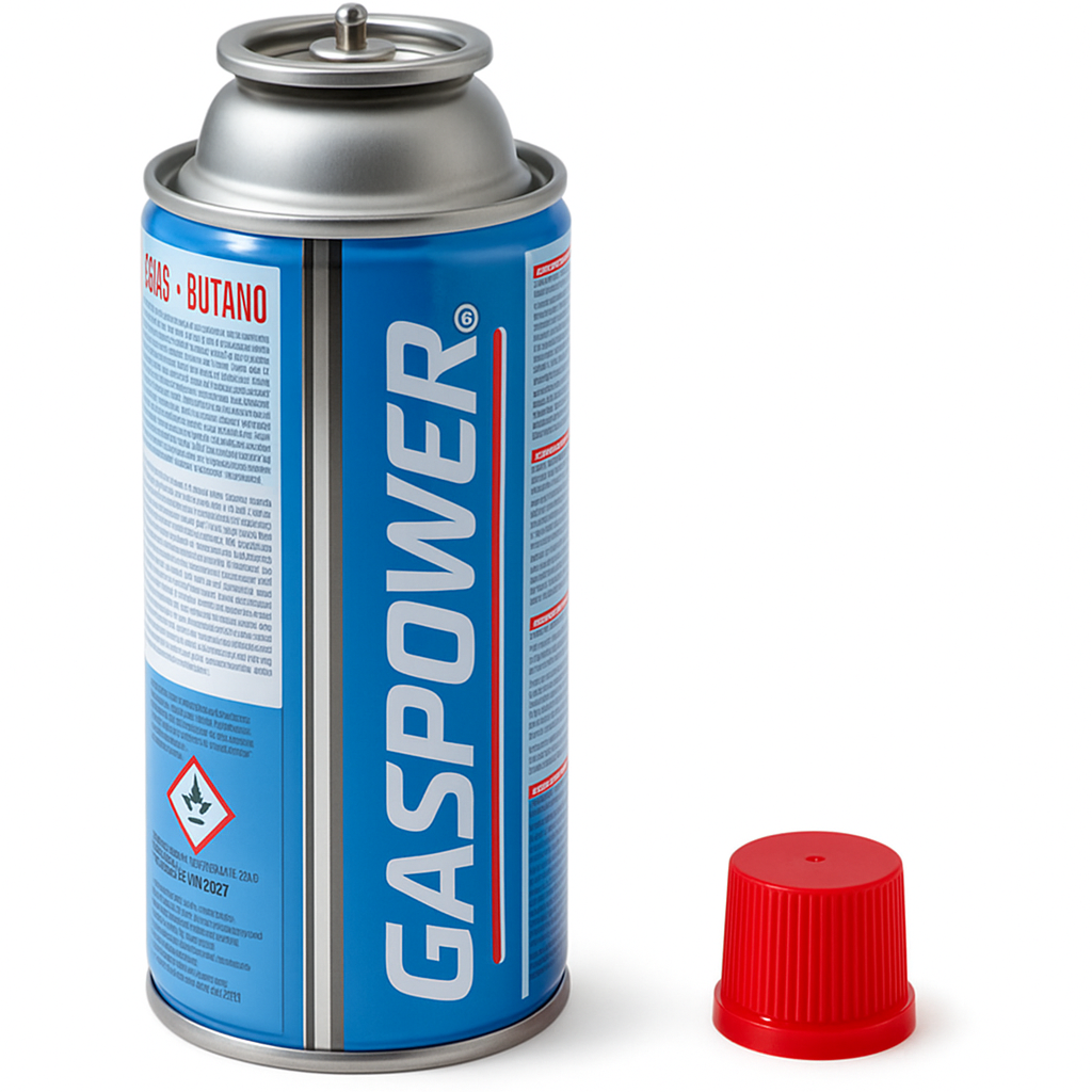 GASPOWER Butaan Gascartridge – Navulbare Gascapsule