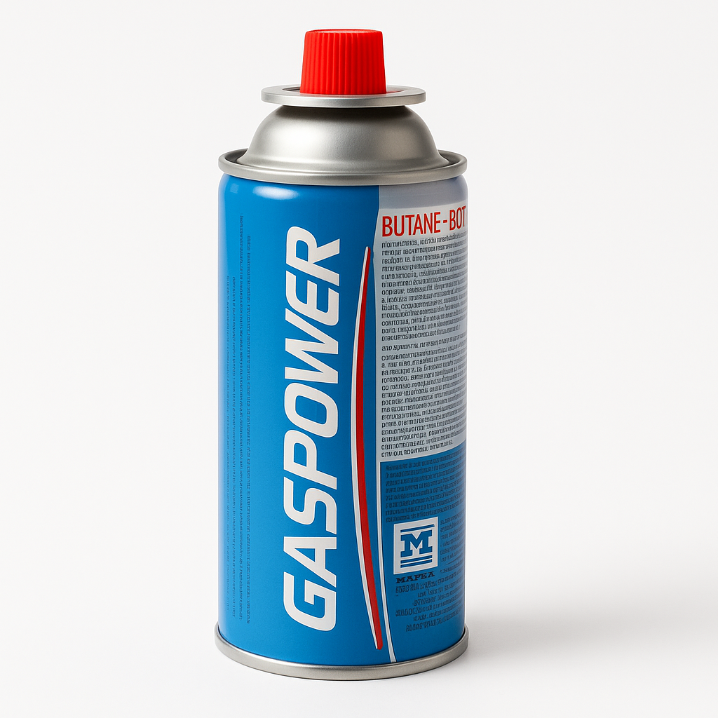 GASPOWER Butaan Gascartridge – Navulbare Gascapsule – Aktieopinternet.nl