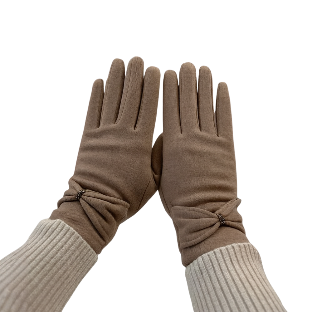 Manouxx Luxe Handschoenen Beige