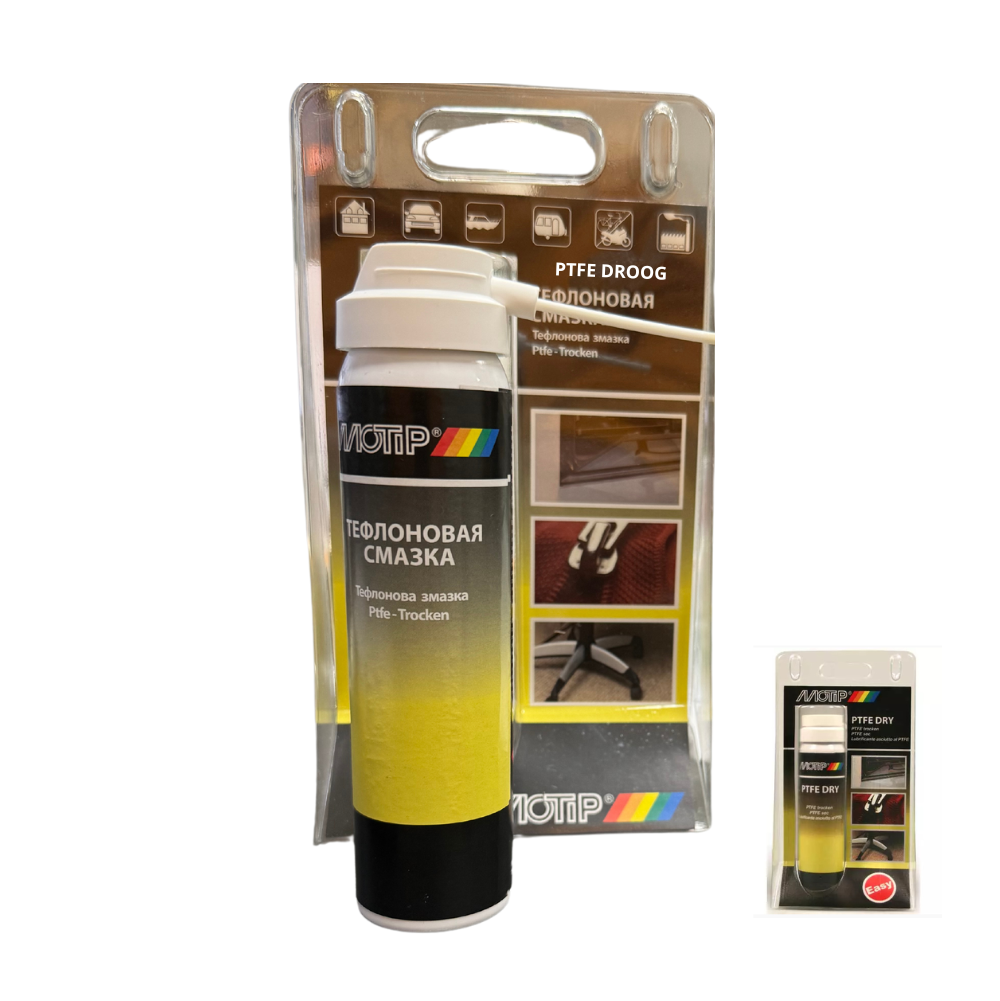PTFE Spray Droog smeren 75ml met slang