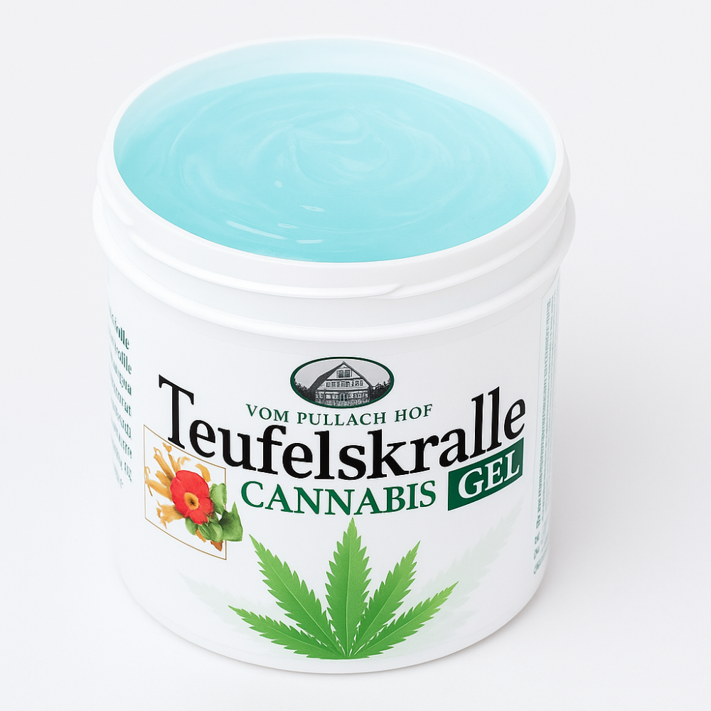 Duivelsklauw Teufelskralle - Cannabis Gel - 250 ml - Kalmeert en Ontspant - Pullach Hof