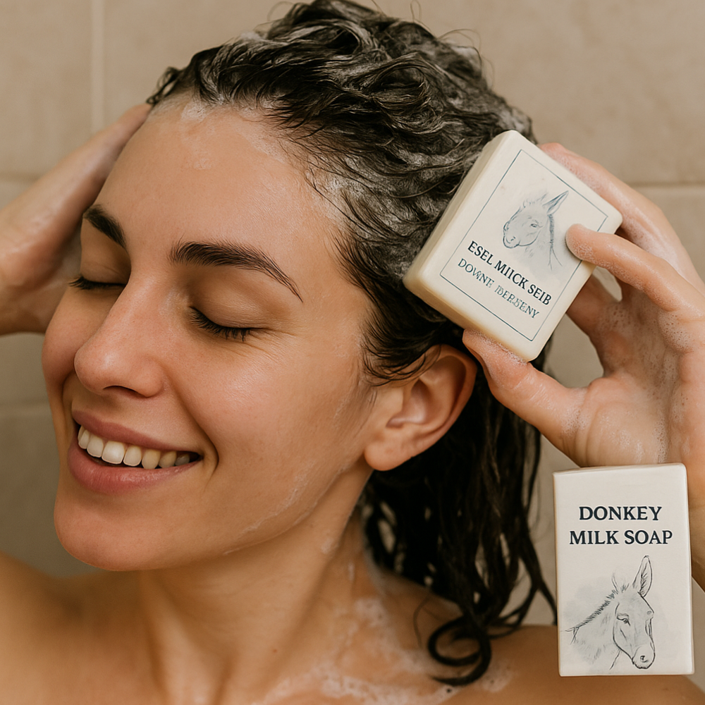 Ezel melk Zeep 100g - van Pullach Hof - NIEUW