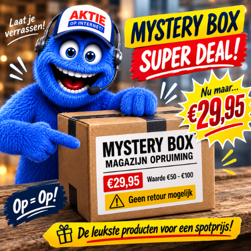 Magazijn Opruiming Mystery Box | Waarde €50-€100