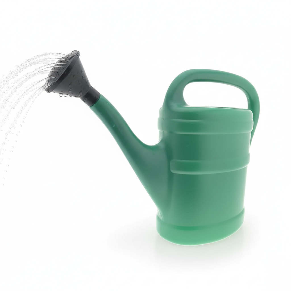 Groene gieter productfoto