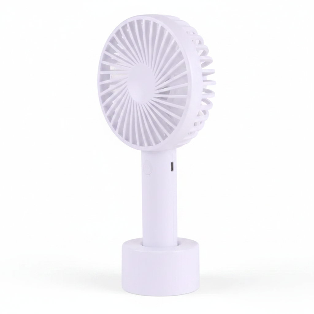 Ventilator hand + houder oplaadbaar