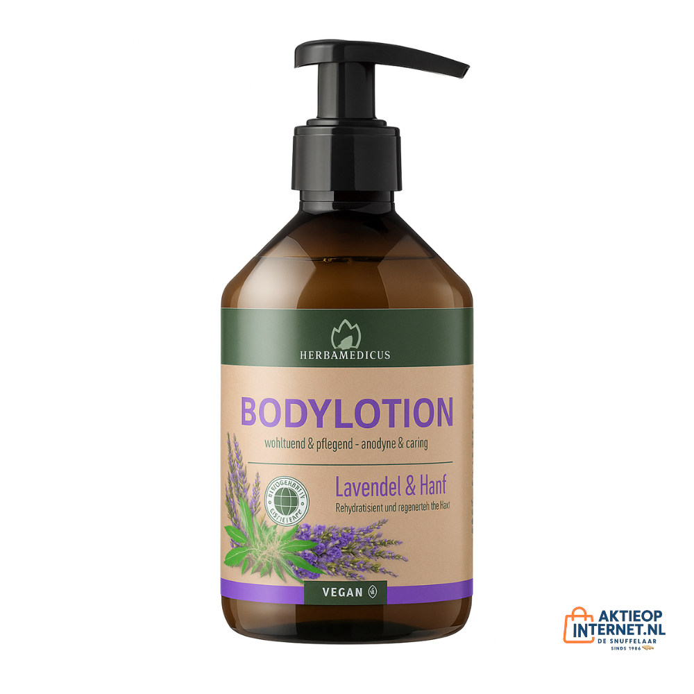 Herbamedicus - Bodylotion lavendel & hennep 250ml