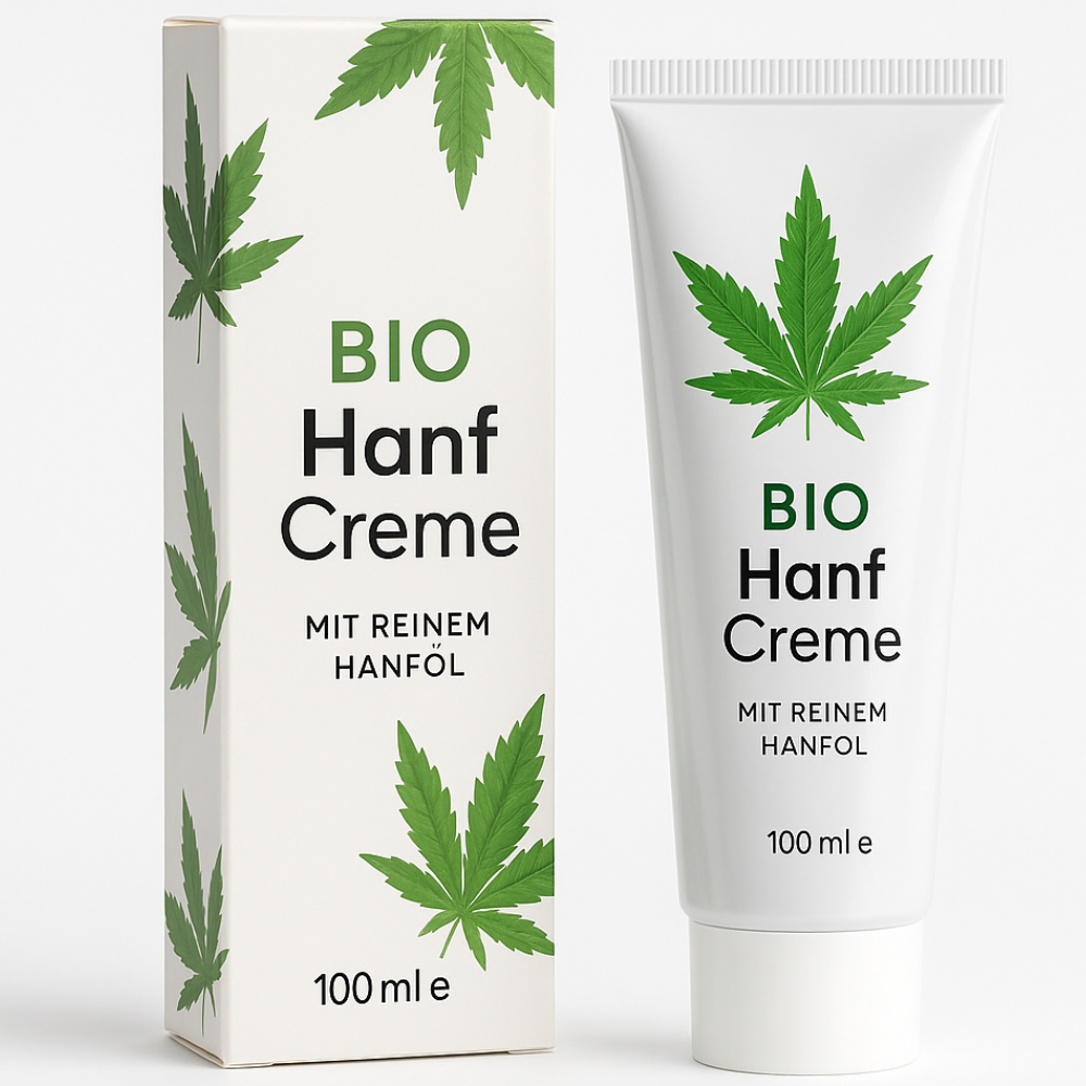 BIO Hanf Creme - Natuurlijke Handcrème met Hennep