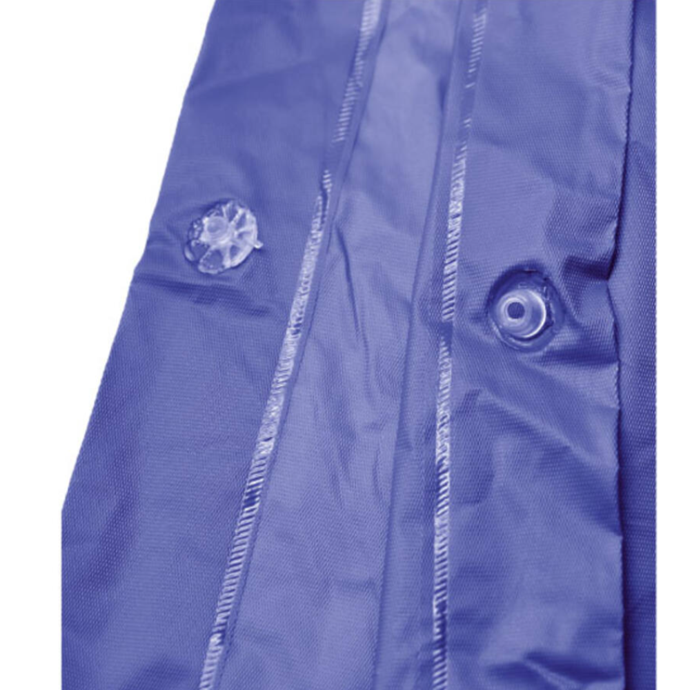 Poncho duurzaam donkerblauw