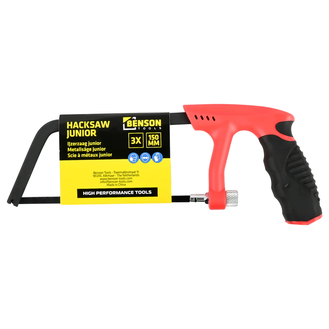 Benson IJzerzaag Junior Luxe 150 mm – Incl. 3 Zaagbladen