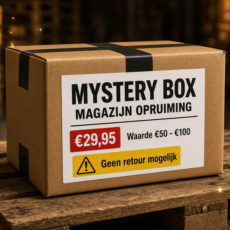 Magazijn Opruiming Mystery Box | Waarde €50-€100