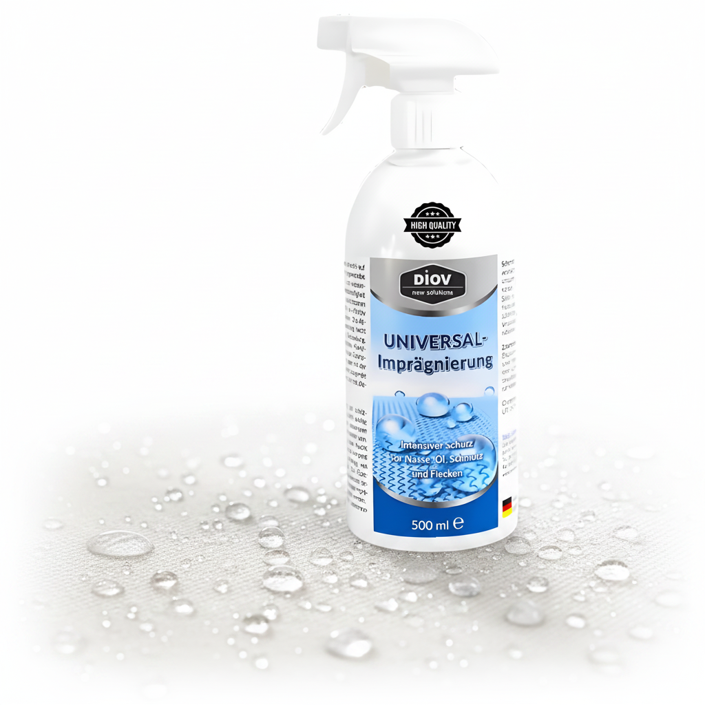 Hydrofobe coating behandelingsoplossing  -500ml - Voor extreem waterdichting -vuilafstotend - Soft-Top - textiel - hout - leer - Stoot water- en olievlekken af