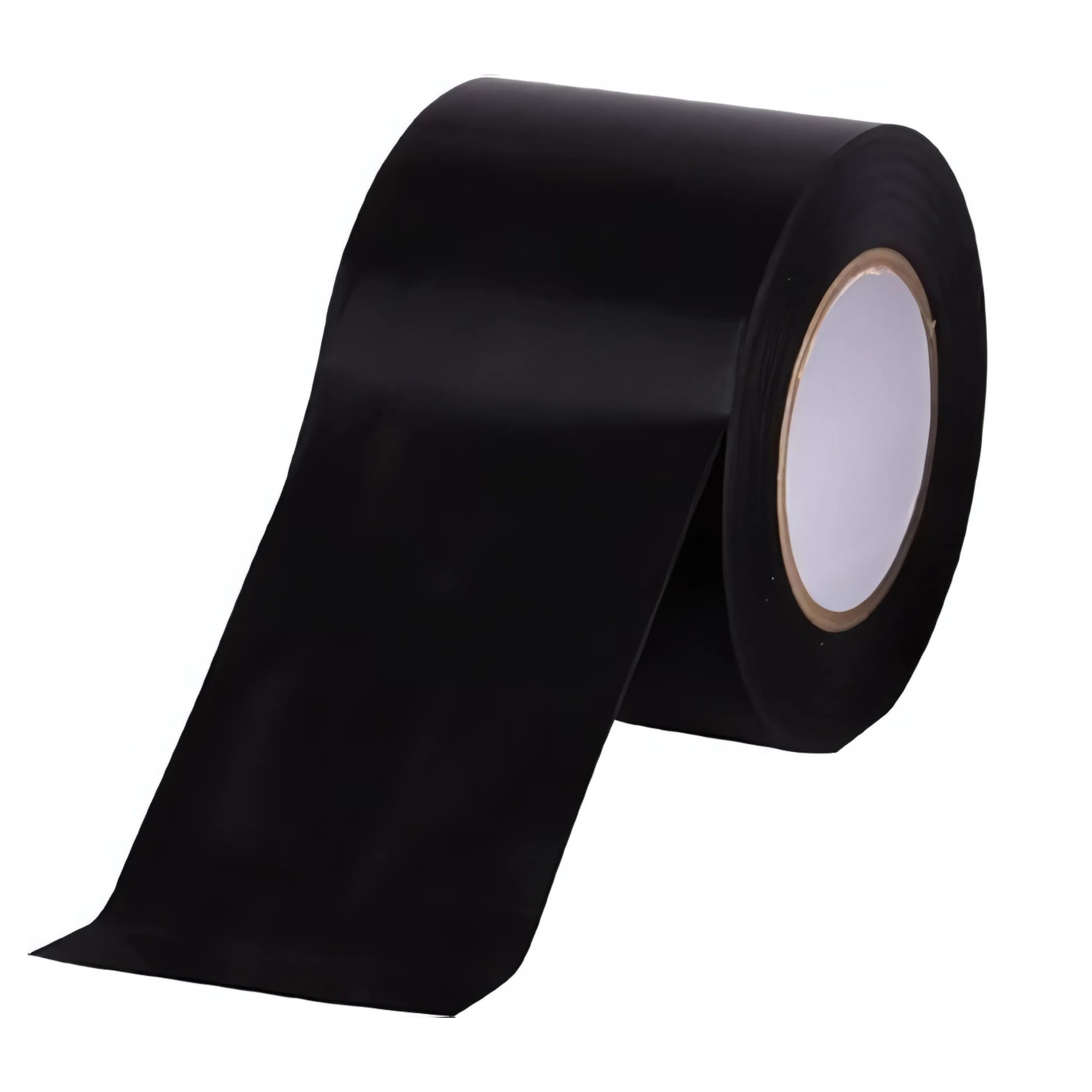 Klustape PVC Zwart 48 mm × 18 m – Extra Sterk & Waterbestendig | Benson