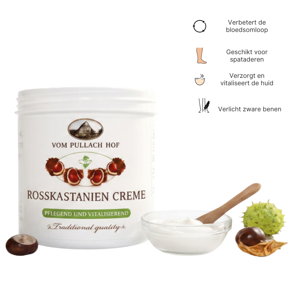 Paardenkastanje crème 250 ml Pullach Hof Duitsland