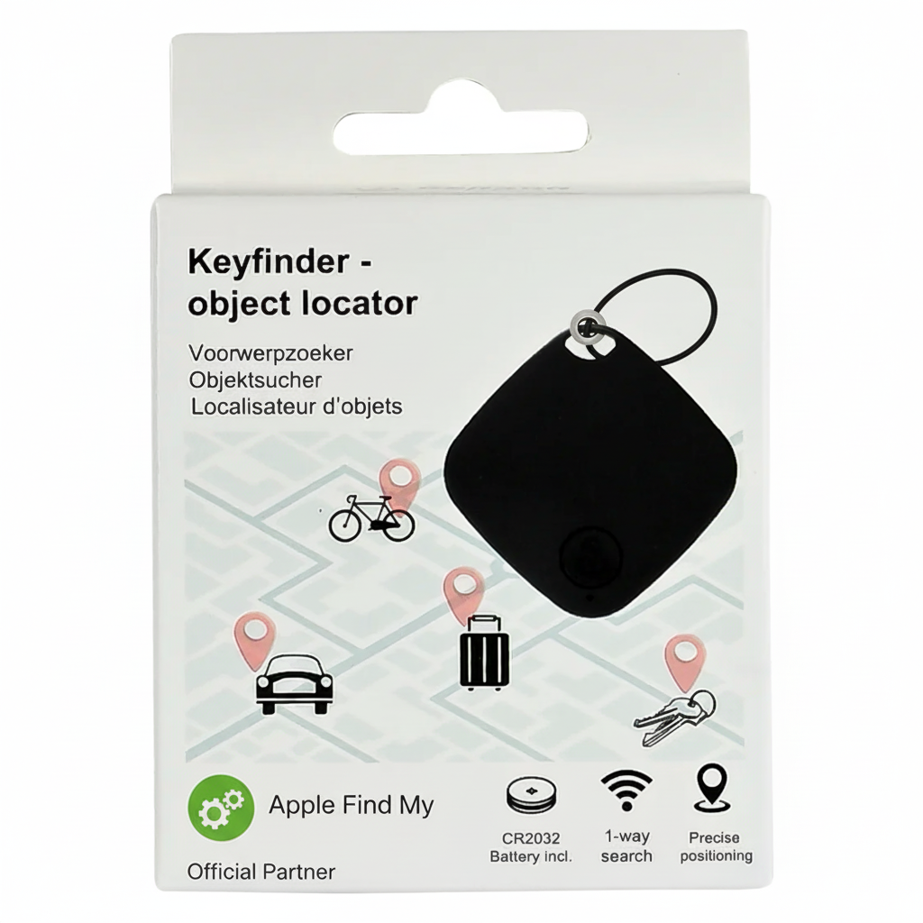 Keyfinder verpakking voorkant