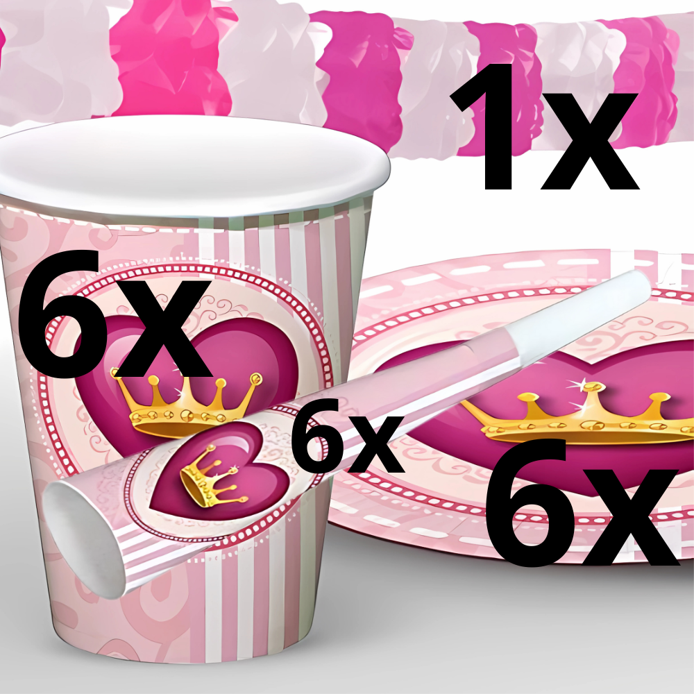 Party Box Princess 19-delig Box