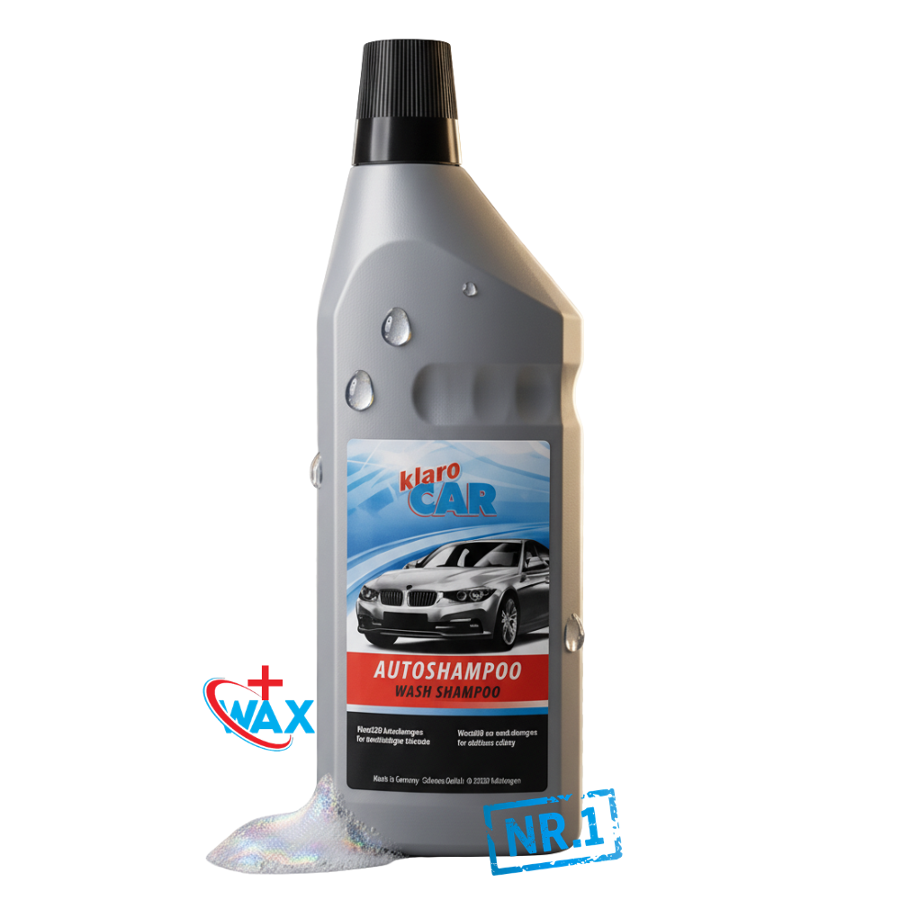 Klaro Car Auto shampoo Wash & Wax 1000 ml.
