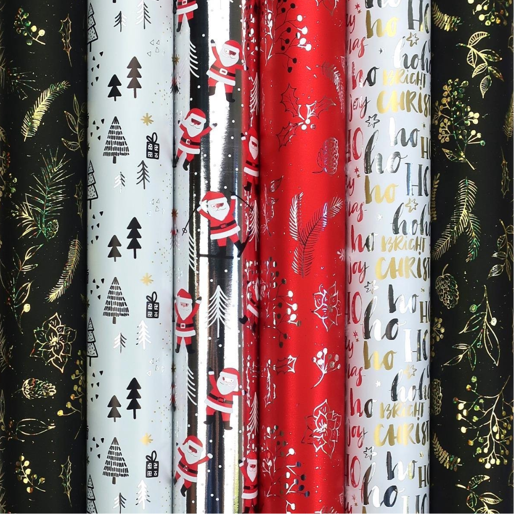 Kadopapier - F olie - Kerst - 70x300  - luxe - Inpakpapier