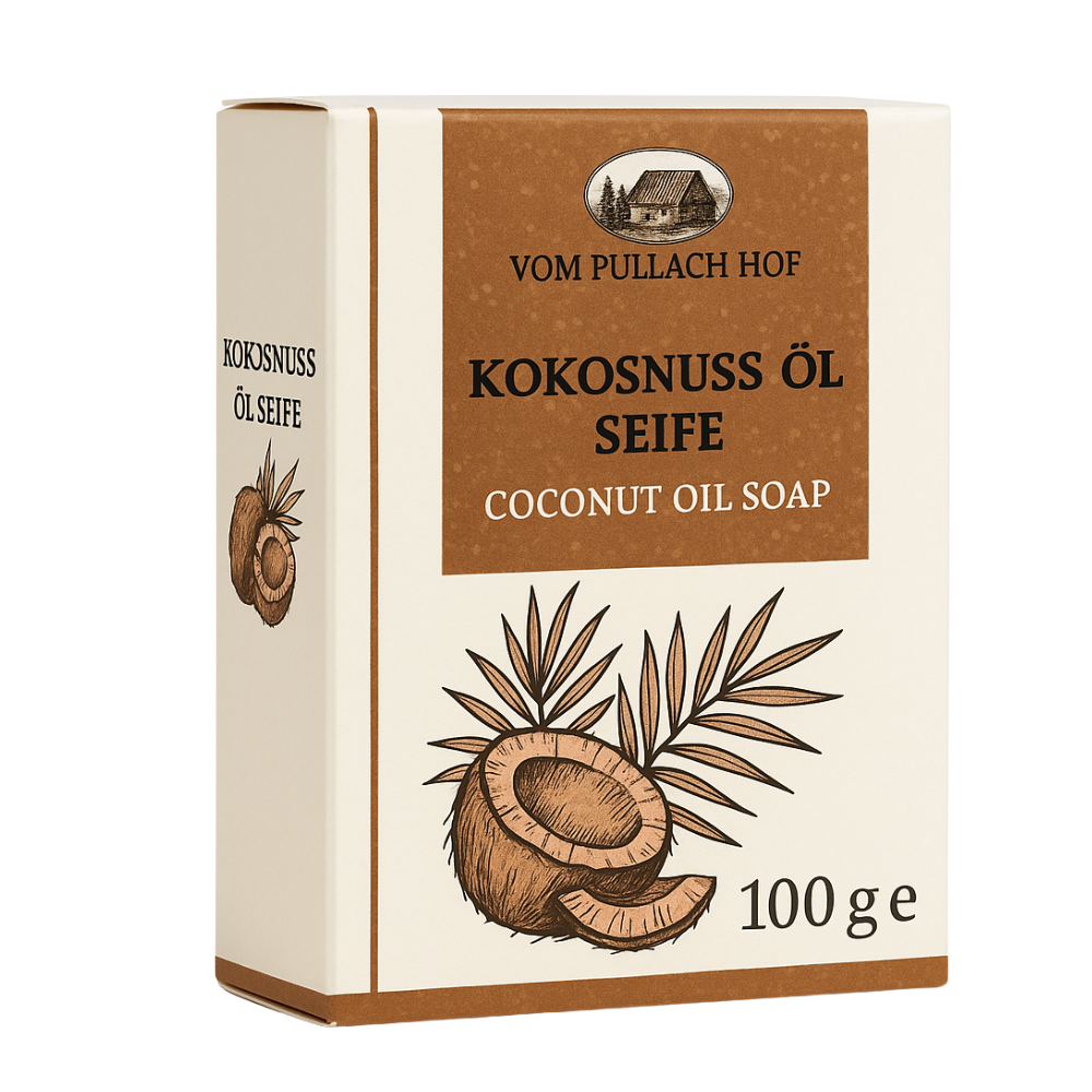 Kokosoliezeep 100g - van Pullach Hof - NIEUW