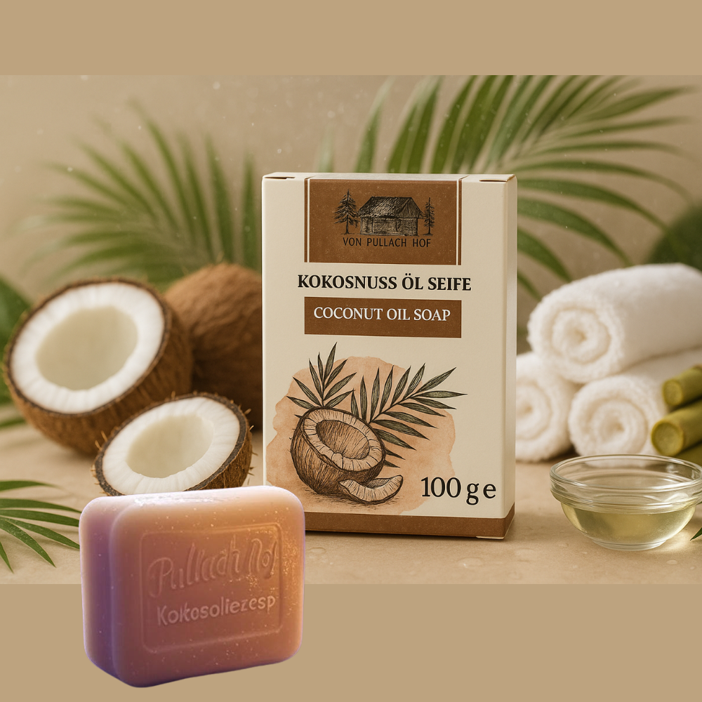 Kokosoliezeep 100g - van Pullach Hof - NIEUW