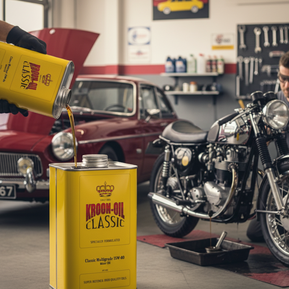 Kroon motor olie classic multigrade 15W-40 1 lt
