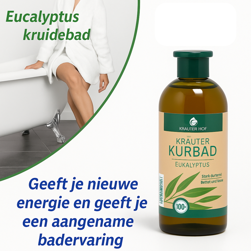 Eucalyptus kruiden bad  500ml