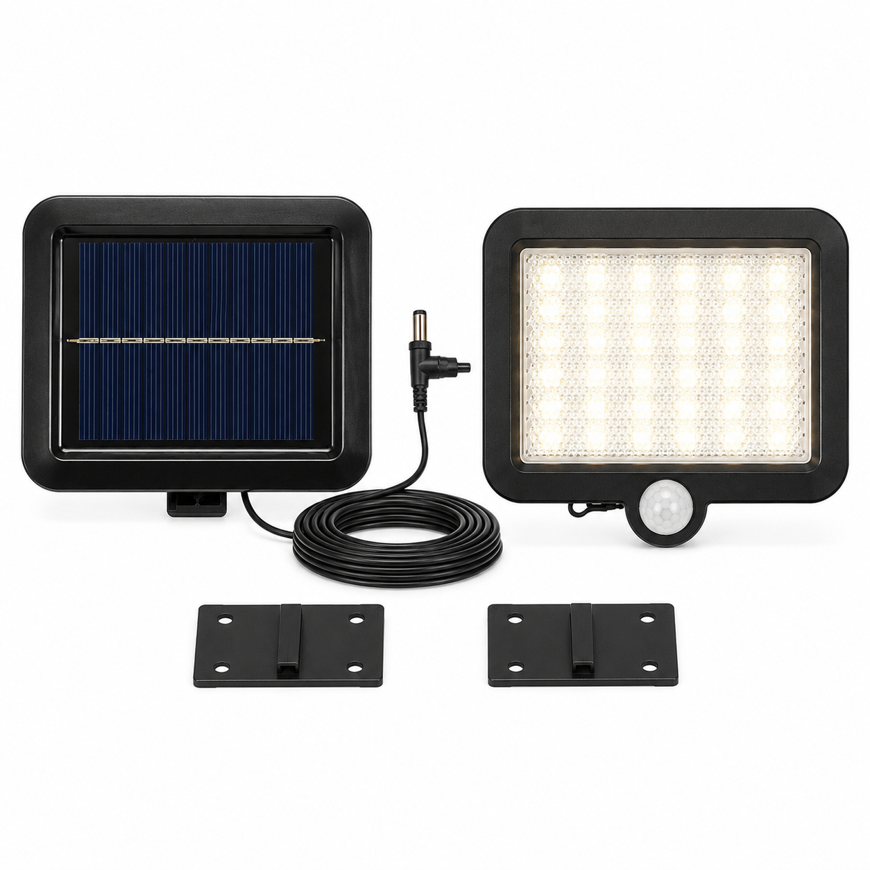 LED Buitenlamp Solar - zonne-energie - bewegingssensor en los zonnepaneel