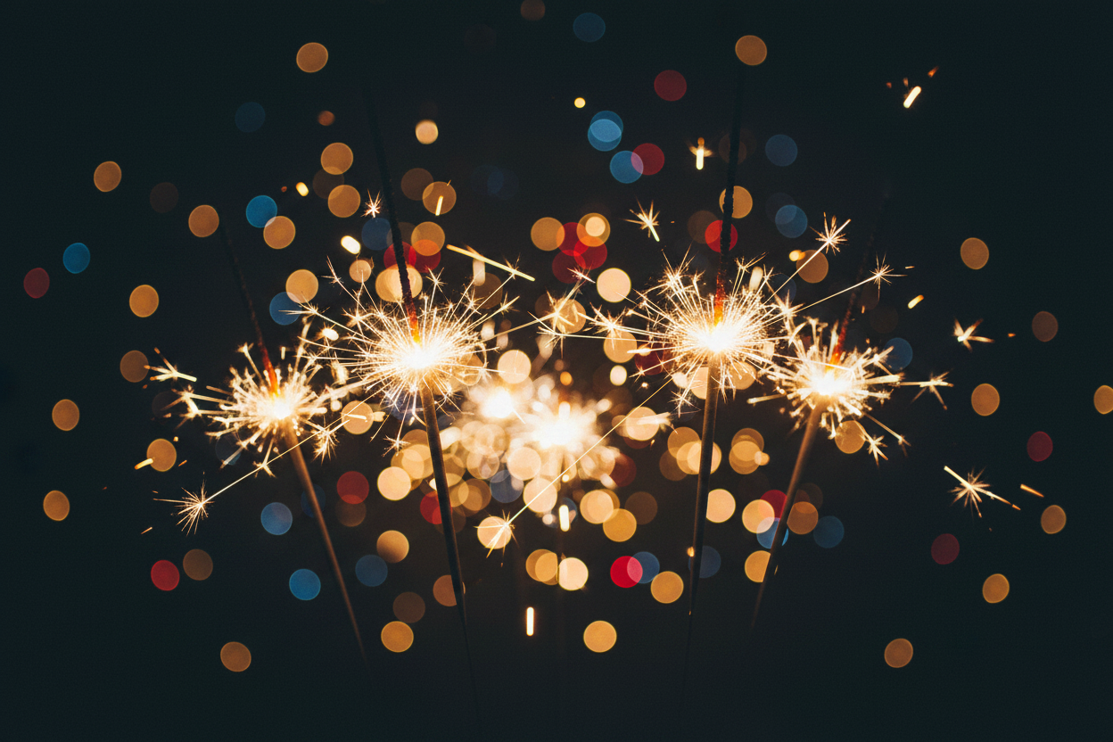 Feestelijke sfeershot