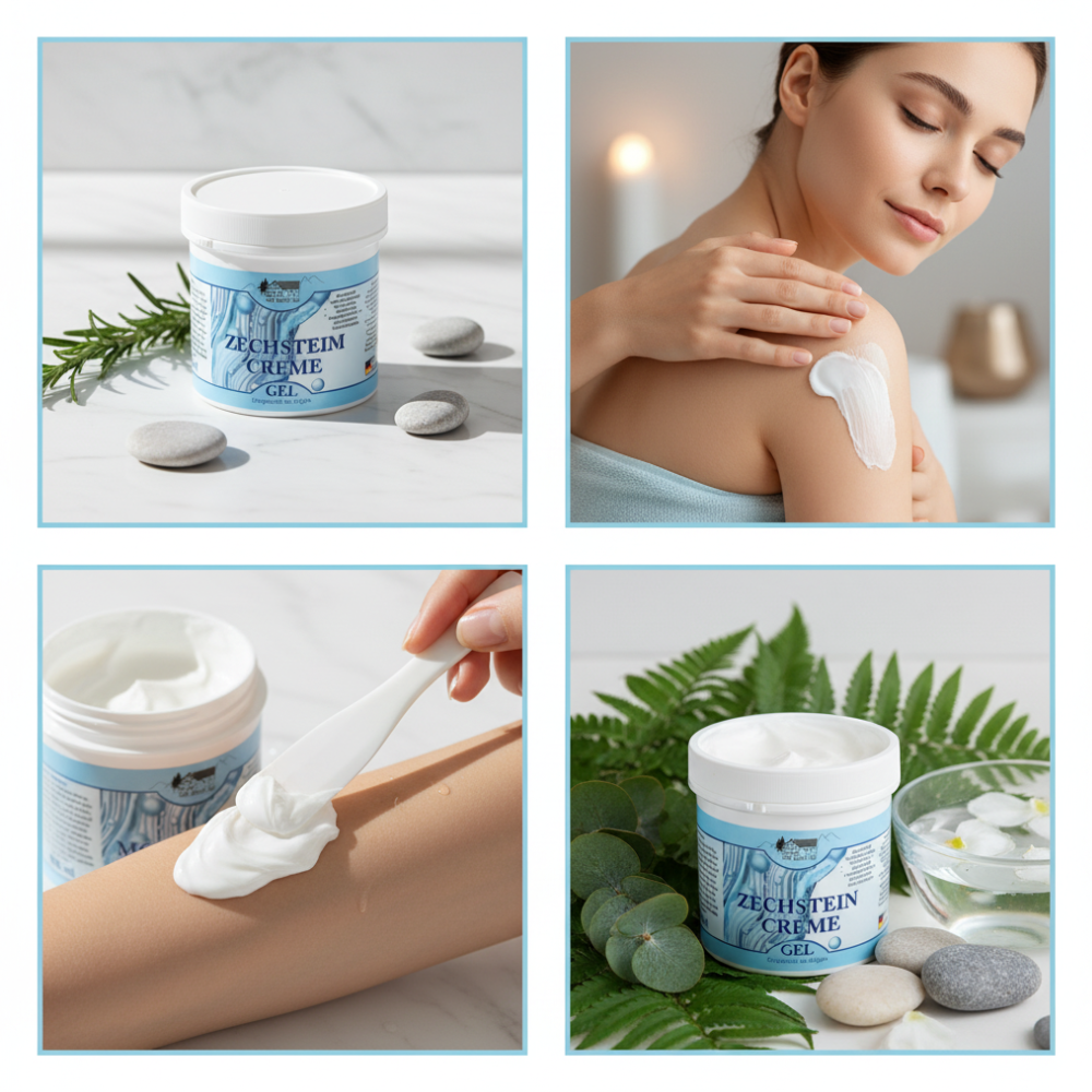Allgäu Zechstein Magnesiumgel 250 ml - Verzorgende Magnesium Gel voor Huid en Massage