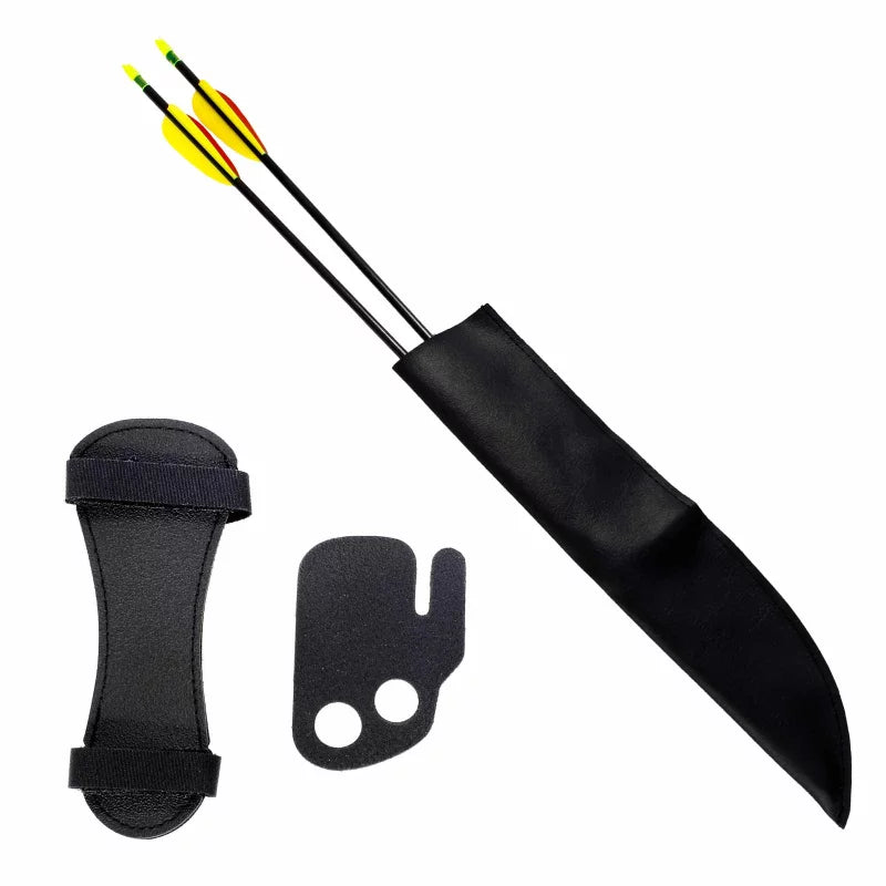 Man Kung compoundboog Sonic Zwart 84 cm / 19-29 lbs RH voor jeugd