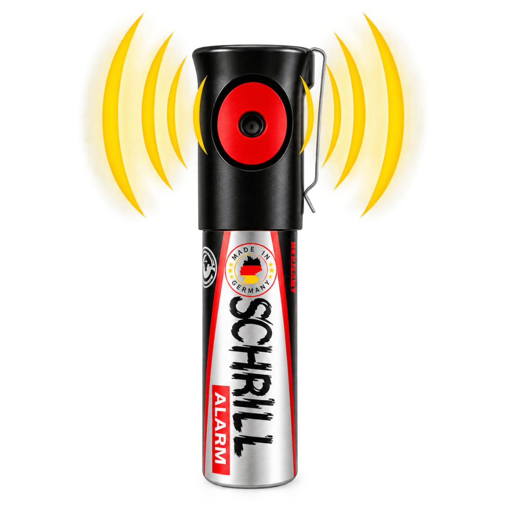TW1000 Schrill Alarm – Persoonsalarmering 110 dB | Geen Batterijen | Zakformaat
