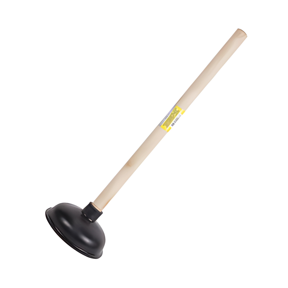 Gootsteenontstopper 40x13,5cm met houten steel