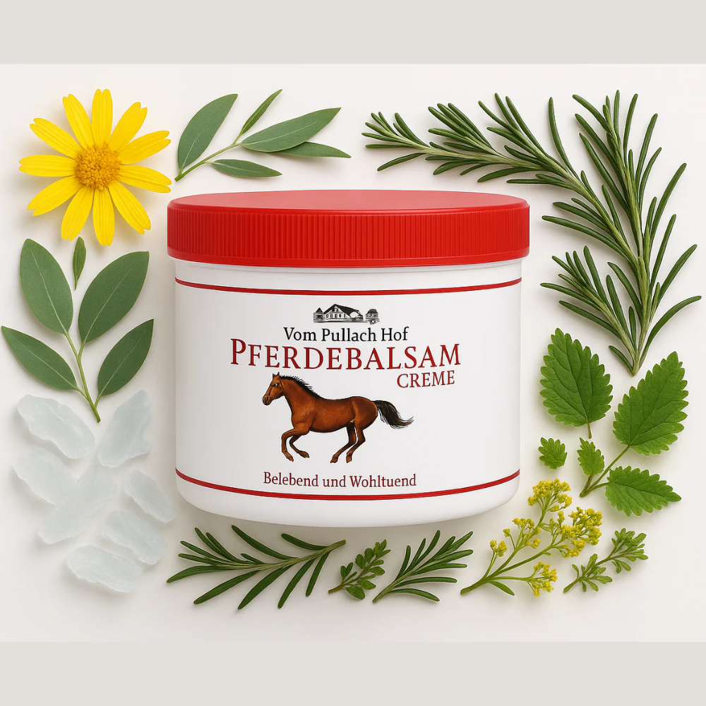 Paardenbalsem Creme 500ml Vom Pullach Hof Spieren & Gewrichten