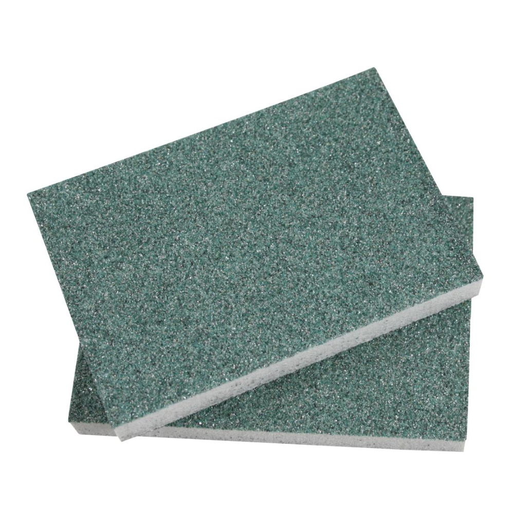Schuurpad 2 dlg groen middel