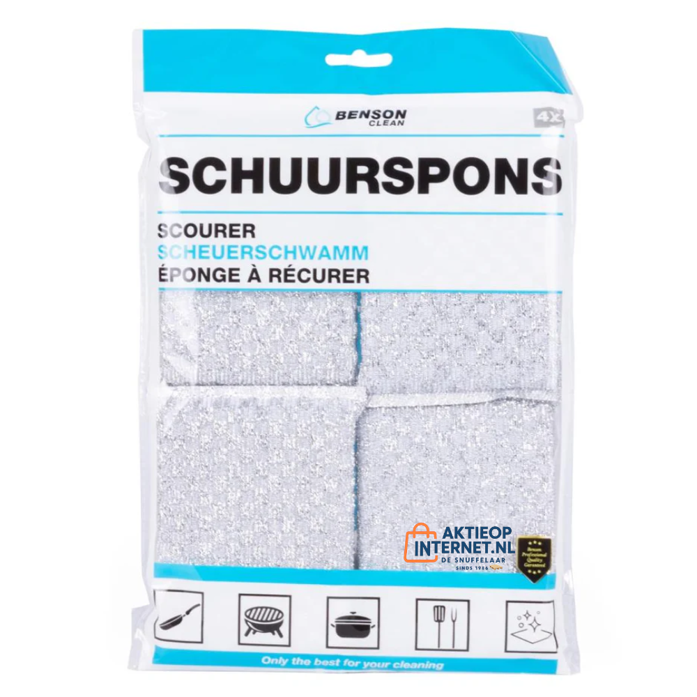 Slijtvaste en duurzame schuursponsjes