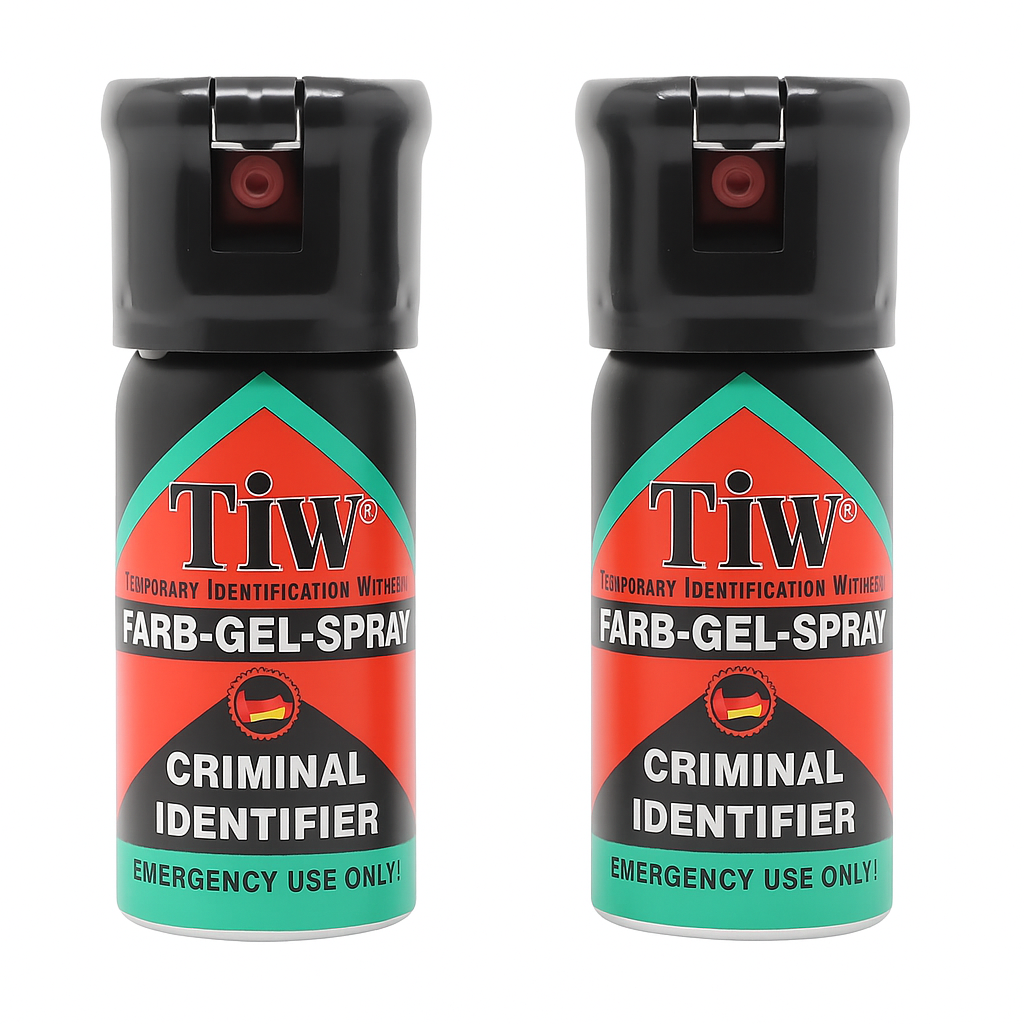 TIW® 2 - Pack Zelfverdediging Spray - 100% Legaal