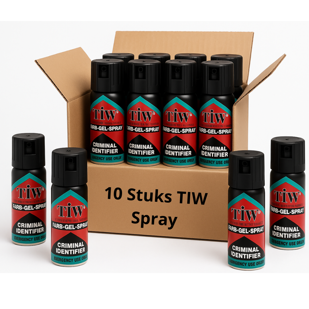 10 Stuks Tiw Zelfverdedigingsspray -
